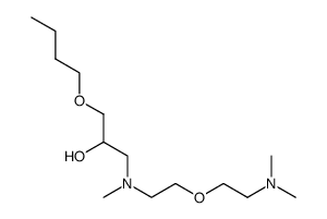 N,N,N'-trimethyl-N'-(2-hydroxypropyl-butylether)-bis-(aminoethyl)ether结构式