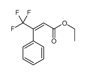 ethyl 4,4,4-trifluoro-3-phenylbut-2-enoate Structure