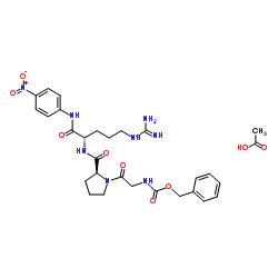 Z-甘氨酰-L-脯氨酰-L-精氨酰对硝基苯胺醋酸盐图片