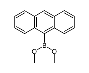 9-anthracenylboronic acid dimethyl ester结构式