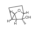 (1R,2S,5R,7S,8S)-8-methyl-6-oxatricyclo[3.2.1.02,7]octan-8-ol结构式