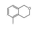 3,4-dihydro-5-methyl-2(1H)-benzopyran Structure