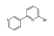 6-溴-2,3'-联吡啶结构式