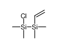 chloro-[ethenyl(dimethyl)silyl]-dimethylsilane Structure