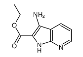 Ethyl 3-amino-1H-pyrrolo[2,3-b]pyridine-2-carboxylate Structure