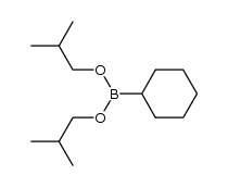 bis(isobutyloxy)cyclohexylborane结构式