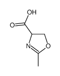 2-methyl-4,5-dihydro-1,3-oxazole-4-carboxylic acid结构式