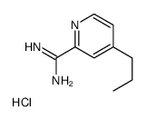 4-丙基吡啶甲酰胺盐酸盐结构式