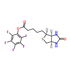 (+)-生物素-PFP-酯结构式