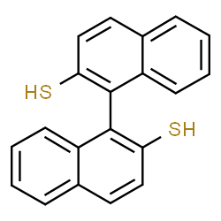 1,1-Binaphthalene-2,2-dithiol, (1R)- Structure