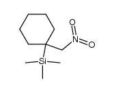 1-(nitromethyl)-1-(trimethylsilyl)cyclohexane结构式