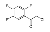 Ethanone, 2-chloro-1-(2,4,5-trifluorophenyl)- (9CI)结构式