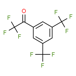 1-(3,5-Bis(trifluoromethyl)phenyl)-2,2,2-trifluoroethanone Structure