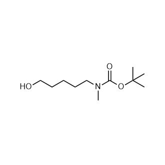 叔丁基(5-羟基戊基)(甲基)氨基甲酸酯结构式
