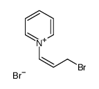 1-(3-bromoprop-1-enyl)pyridin-1-ium,bromide结构式