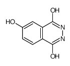 6-hydroxy-2,3-dihydrophthalazine-1,4-dione Structure