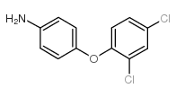 4-(2,4-二氯苯氧基)苯胺结构式