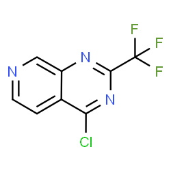 4-氯-2-(三氟甲基)吡啶并[3,4-d]嘧啶结构式