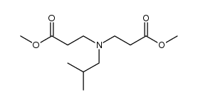 dimethyl β,β'-isobutylaminodipropionate结构式