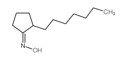 2-庚基-1-环戊酮肟结构式