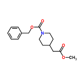 N-Cbz-4-哌啶乙酸甲酯图片