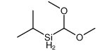 dimethoxymethyl(propan-2-yl)silane结构式