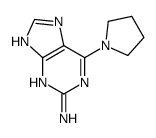 6-(PYRROLIDIN-1-YL)-9H-PURIN-2-AMINE Structure