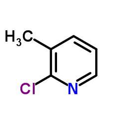2-氯-3-甲基吡啶结构式