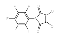 N-(五氟苯基)二氯马来酰胺结构式