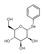 phenyl 1-seleno-α-D-mannopyranoside结构式