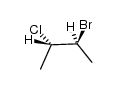 threo-2-bromo-3-chlorobutane结构式