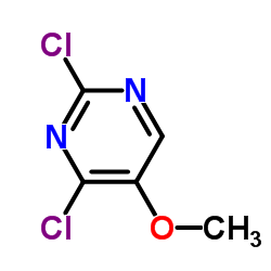 2,4-二氯-5-甲氧基嘧啶结构式