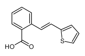 2-[Β(2-噻吩基)乙烯基]苯甲酸结构式