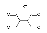 ethane-1,1,2,2-tetracarbaldehyde dipotassium salt Structure