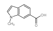 1-甲基-1H-吲哚-6-甲酸结构式