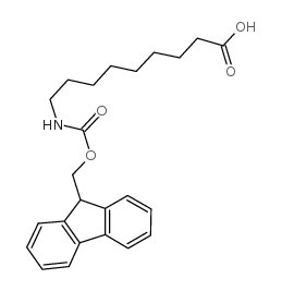 9-(((9H-芴-9-甲氧基)羰基)氨基)壬酸结构式