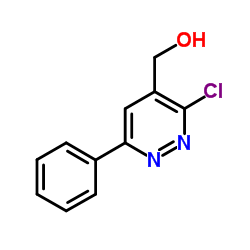 (3-chloro-6-phenyl-pyridazin-4-yl)methanol Structure
