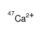 calcium-47(2+),dichloride Structure