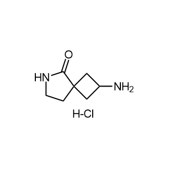 2-Amino-6-azaspiro[3.4]octan-5-one hydrochloride Structure