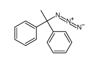(1-azido-1-phenylethyl)benzene Structure