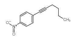 1-(1-己炔)-4-硝基苯结构式