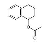 1,2,3,4-tetrahydronaphthalen-1-yl acetate结构式