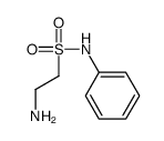 2-氨基-n-苯基乙烷磺酰胺结构式