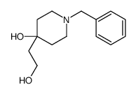 1-苄基-4-(2-羟乙基)哌啶-4-醇结构式