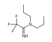 2,2,2-trifluoro-N,N-dipropylethanimidamide结构式