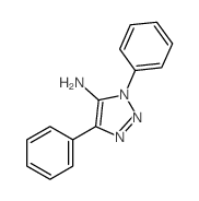 1,4-二苯基-1H-1,2,3-噻唑-5-胺结构式