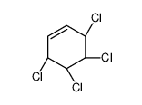 (3alpha,4alpha,5beta,6alpha)-3,4,5,6-Tetrachlorocyclohexene结构式