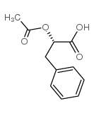(S)-2-乙酰氧基-3-苯基丙酸结构式