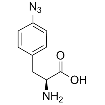 4-叠氮基-l-苯丙氨酸结构式
