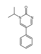 1-isopropyl-5-phenyl-1H-pyrimidin-2-one Structure